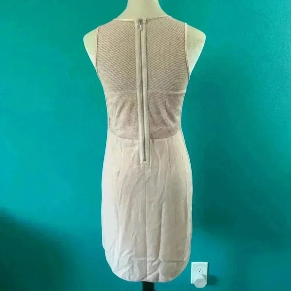 NWT Rebecca Taylor Victorian Rose Sleeveless Mod Mesh Mini Dress Size 2 - Picture 4 of 7